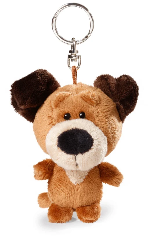 Nici 32374 Schlüsselanhänger Mini Filou Hund 10cm Plüsch -Kinderspielzeugladen