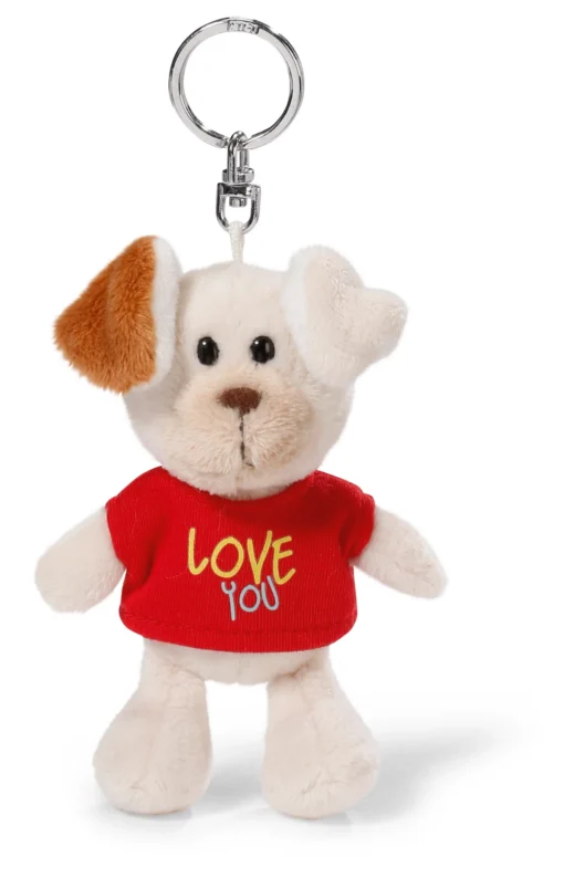 Nici 40181 Schlüsselanhänger Hund I Love You Ca 10cm Plüsch -Kinderspielzeugladen